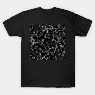 Black Marble Pattern T-Shirt